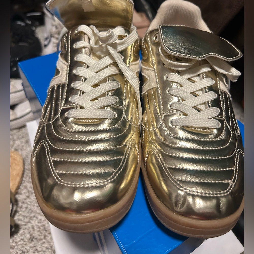 Gold Women's Sneakers